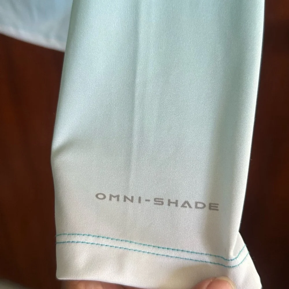 Columbia Light Blue Omni-Shade Shirt - Picture 3 of 5